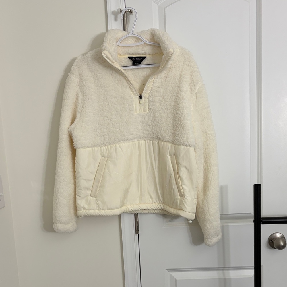 Mondetta Cream Sherpa Jacket